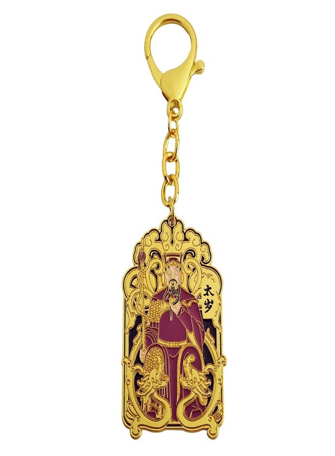 Fengshuibringluck Feng Shui 2025 Tai Sui Keychain Amulet - Image 1